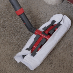 steam cleaner on carpets