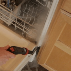 steam clean dishwasher