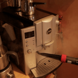 steam clean espresso machine