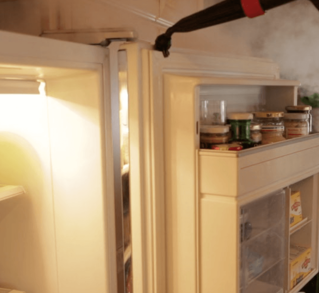 steam clean refrigerator door gasket