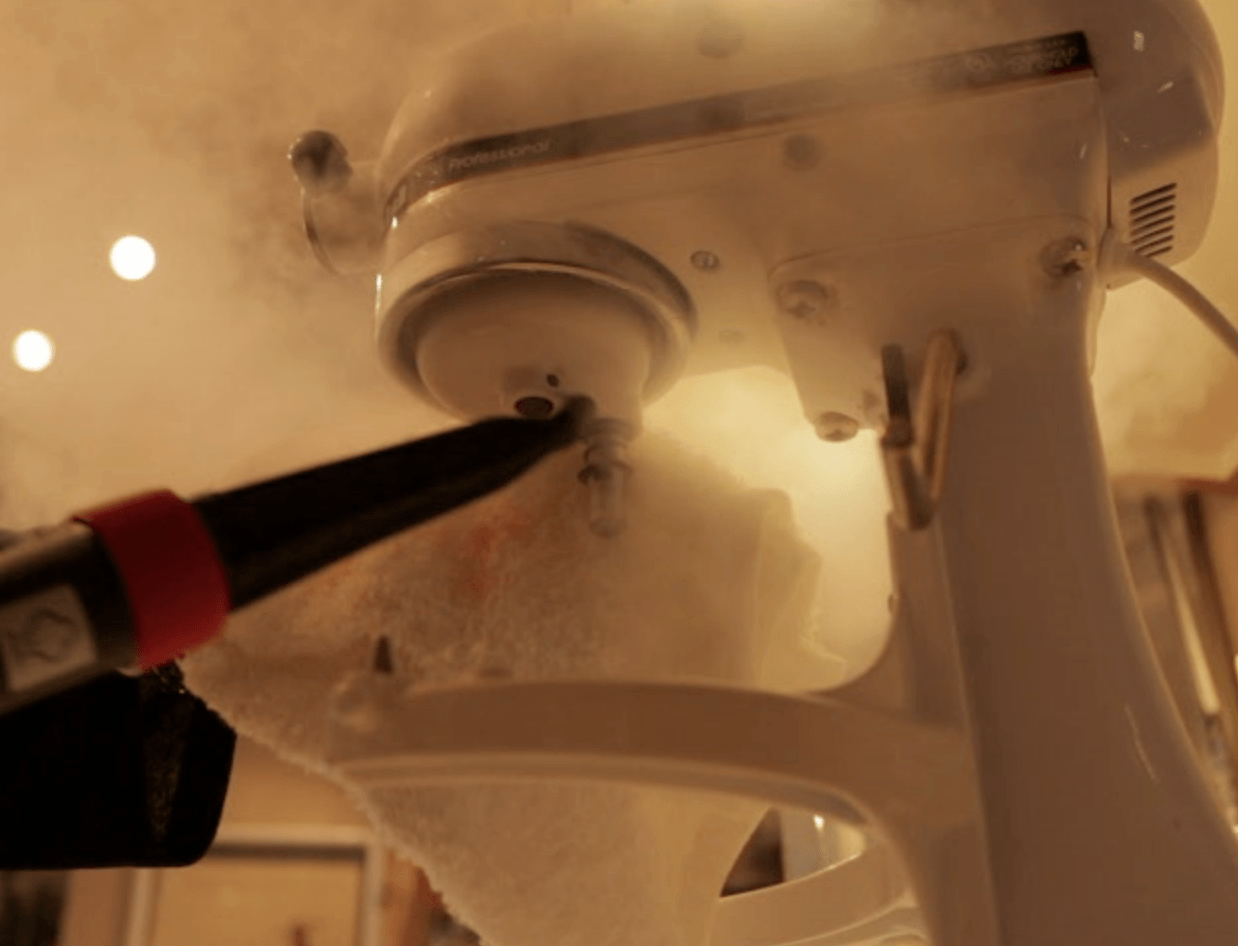 steam clean mixer