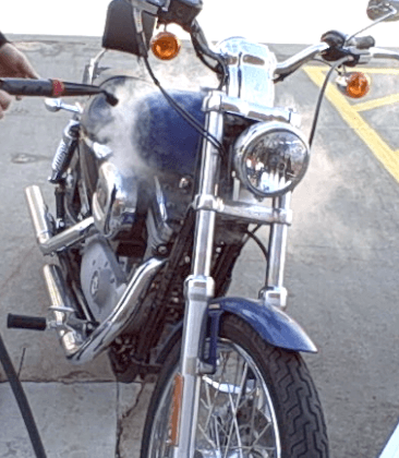 how to clean a motorcycle